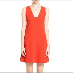 T by Alexander Wang red mini dress